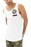 Camiseta De Tirantes Slim Fit & Sin Manga style retro look