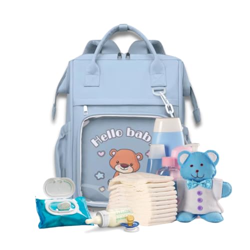 Image of Aavjo , Baby Diaper Bag for Mother, Maternity Backpack, Baby Travel Bag, Waterproof Diaper Pouch