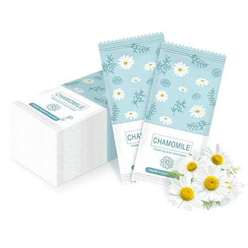 Etenpo Travel Feminine Wipes, 100 Pack, Chamomile, Portable