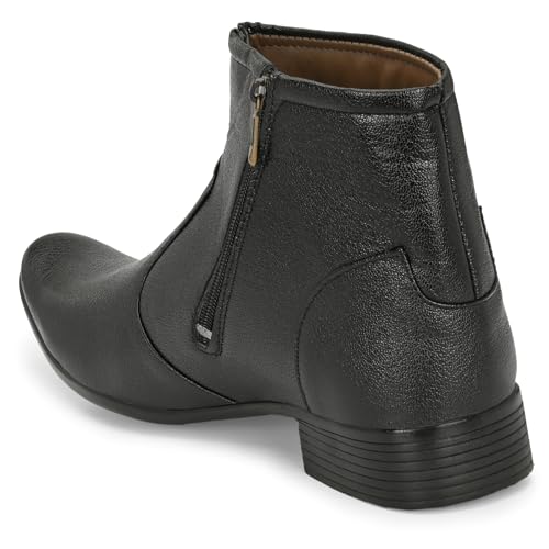 Image of Karaddi mens Boots Mid Top Ankle Zipper Aa072 Ankle Boot