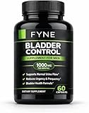 PURE NUTRA LABS FYNE Bladder Control Support - 1000 mg per Serving, for Daily Comfort and Support of Urinary Tract Health, 60 Capsules
