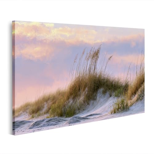 Tableau sur toile plage de rêves islandburner D5 pour salon nature