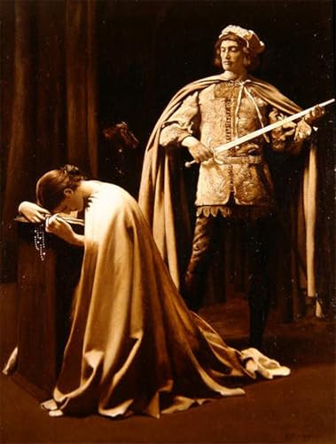 Tableau sur toile Edward Robert Hughes 60x90cm aux finitions soignées