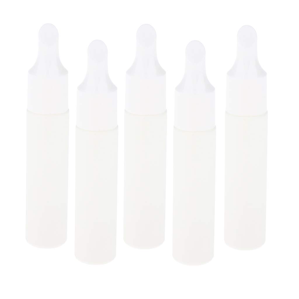 LOSA 5 Pieces Soft Material Cosmetic Tattoo Color Squeeze Sample Bottle 15ML