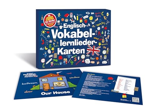 Tarjetas de vocabulario en inglés con letras de canciones, 24 tar...