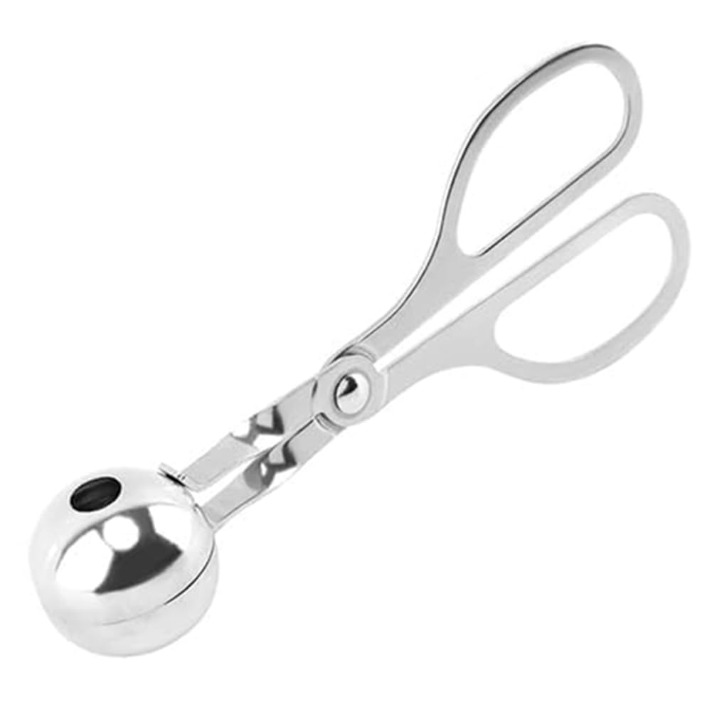 CTRLZS Household Fish Ball Maker Stainless Steel Meatball Maker Meat Ball Scoop for Round S