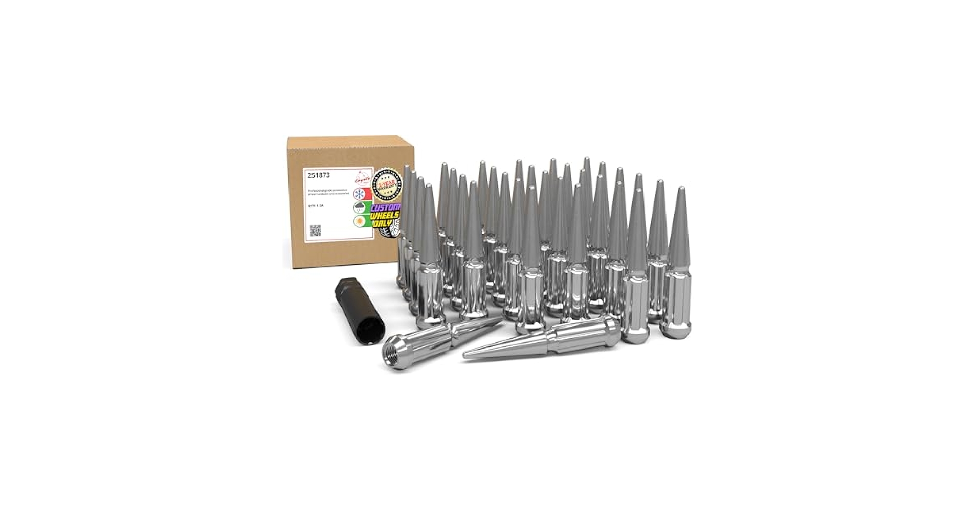 Amazon.com: Wheel Accessories Parts 32 Pcs M14x2 14x2 Thread