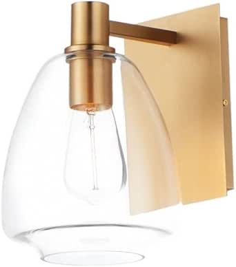 Maxim Babylon - 1 Light Wall Sconce-Satin Brass Finish