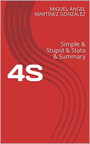 4S: Simple & Stupid & Stata & Summary (1) (English Edition)
