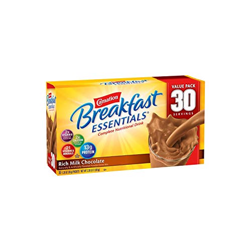 Breakfast Essentials Nutritional Drink, Chocolate 30 Ct. A1F #TOP1