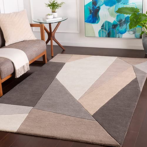 Image of Carpet Mahal Export Quality Handmade Tuffted Pure Woollen Carpet for Living Room Bedroom Size 8 x 11 feet (240X330 Cm) Color-Multi