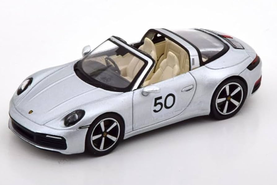 Mini GT　ミニカー　ポルシェ 911 タルガ 4S　 2台セット 1/64スケール MINI GT「ポルシェ911 タルガ4S 」(ゲンチアン