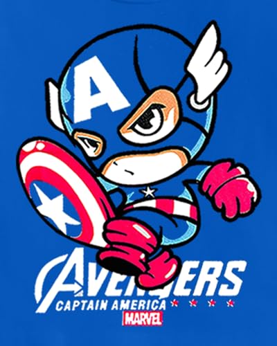Image of Kuchipoo Marvel Boys Regular Fit Cotton T-Shirts and Pyjamas Set