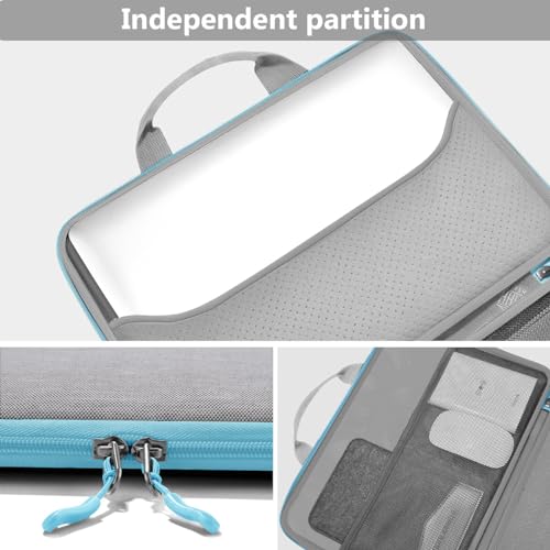Image of Hseok Laptop Sleeve 13-14 Inch Case Briefcase Compatible with MacBook Neo Pro 14 M5 /M4 /M3 /M2 /M1, All Models 13.3 Mac Air /Pro, XPS 13 14, Most Popular 13 inch-14 inch Notebooks,L01G02