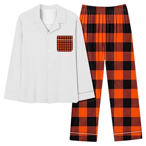 Pyjama confortable Halloween femme ensemble imprimé nuit de fête automne