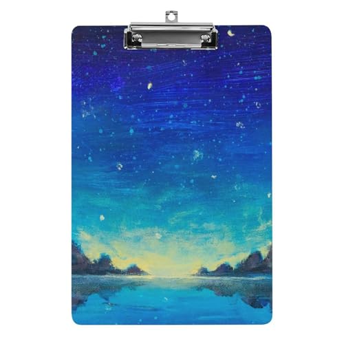 Porte-formulaires A4 surface de l'eau clipboard idéal pour révisions et réunions