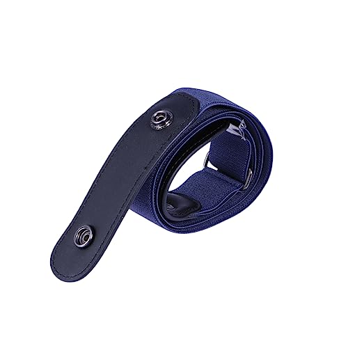 NOLITOY Invisible Elastic Belt for Men Women Buckleless Leather Belt No Buckle Plus Easy Adjust