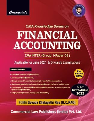 Buy CMA Knowledge Series on Financial Accounting CMA Inter New Syllabus ...
