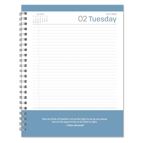 FranklinCovey - Leadership Six Month Wire-Bound Planning Notebook (Monarch, Jul 2024 - Dec 2024) - Thumbnail 4