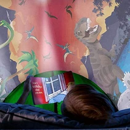 Bed Tents Fantasy Fun Foldable Play Pop Up Outdoor Indoor Dream Twin Size For Boys & Girls, Children's Tents Playhouse, Christmas Birthday Gifts (Dinosaur Island) #TOP2