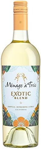 Menage a Trois Exotic, White wine, 750 mL Bottle