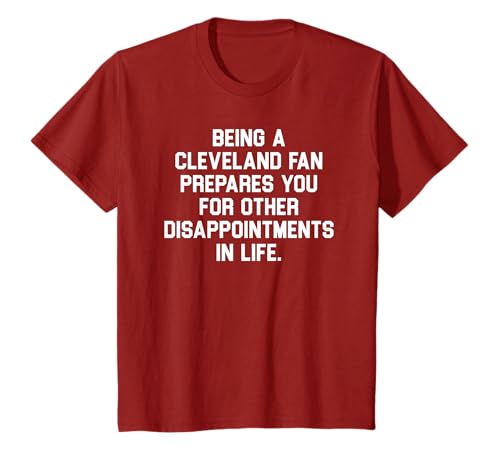 Disappointed Cleveland Sports Fan Cleveland Shirt