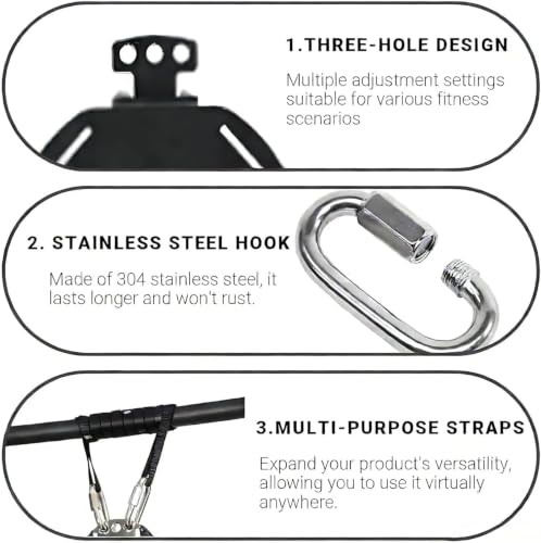 Endless Rope Trainer Machine for Home Gym Portable Rope Pull Pulley System, Upper Body, Portable Suspension Infinite Line Trainer Equipment by FYHCY - Used condition - Image 4