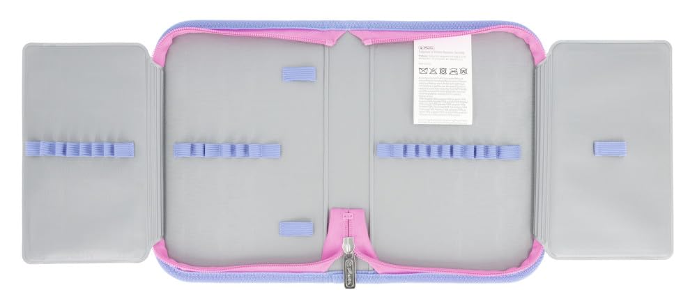 Herlitz Tornister Ultralight Dziecięc Butterfly Paradise z wyposażeniem | Plecak Szkolny jednokomorowy | Organizer Dla Ucznia Dzieci | Sztywne Plecy | Wytrzymały 15l 800g