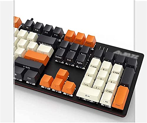 Teclado Gamer feiyx Ergonomico RGB USB-A QWERTY miniatura 4