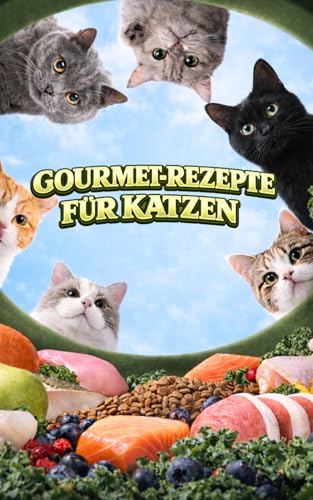 Gourmet-Rezepte f&uuml;r Katzen: Hausgemachte Mahlzeiten, Snacks und Belohnungen