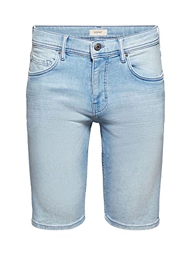 ESPRIT Jeansshort met Coolmax®, organic Cotton - Image 4