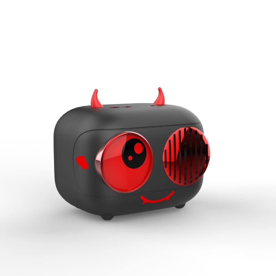 Enceinte Bluetooth WeKids Diable pour écouter des histoires sans écran grâce au lecteur Micro SD