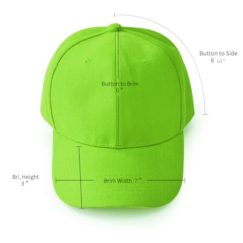 Image of NOBONDO 12 Pack Unisex Baseball Caps - Bulk Wholesale Blank Plain Adjustable Hats for Men & Women