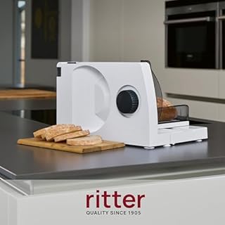 ritter markant 7 Trancheuse électrique pliante, machine à trancher le pain avec couvercle de lame