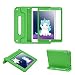 HDE Case for iPad 9.7-inch 2018 / 2017 Kids Shockproof Bumper Hard Cover Handle Stand with Built in Screen Protector for New Apple Education iPad 9.7 Inch (6th Gen) / 5th Generation iPad 9.7 - Green