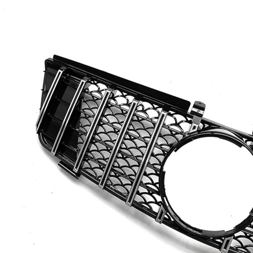 Grille calandre argent pour Mercedes Benz ML W164 2005-2008 - 5