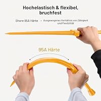 EONO Silk TPU Filament 1.75mm Flexibel & Glänzend wie Silk, Shore 95A TPU Silk Gold, 1KG Weiches, aber belastbares TPU für Mode, Deko & Funktionsteile – Ansicht 3