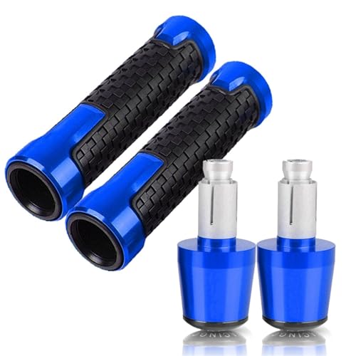 Poignées de guidon moto 22mm anti-vibration pour Honda CBR125R CB125R