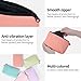 MAGEFY 5 PCS Makeup Bag Large Makeup Pouch Small Makeup Bags for Purse Travel Cosmetic bag for Women Solid Color