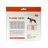 LaRoo Hunderegenmantel, Leuchtendes LED Wasserdicht Winter Reflektierende Regenmantel für Hunde mit Bauchschutz,USB Wiederaufladbarem Sicherheitsweste für Kleine Grosse Hunde(M,Fluoreszierende Orange)