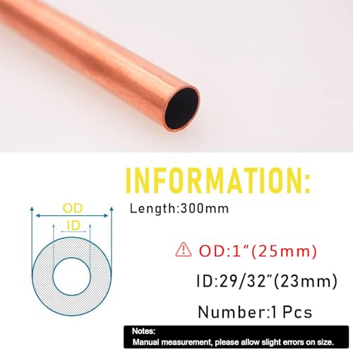Tubo de cobre de 1" 2 Imagen adicional