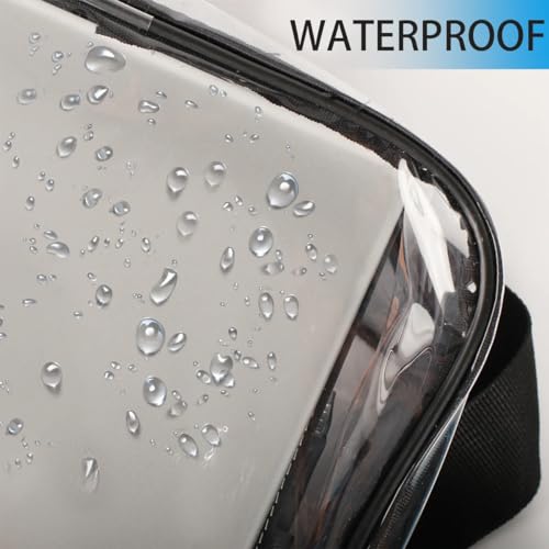 Clear Crossbody Bag Stadium Approved for Women and Men Transparent Messenger Shoulder Bag Clear Purse Bag4
