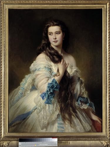 Ritratto di Madame Barbe Lienzo Decorativo Xaver Winterhalter 60x90cm