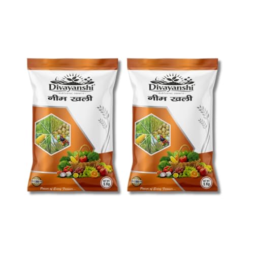 Image of Divayanshi Neem Khali Fertilizer | Organic Neem Cake Powder for Plants | Natural Pest Control, Soil Conditioner & Growth Booster | For Garden, Pots & All Plants-10kg