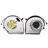 Ventilateur de refroidissement interne pour ordinateur portable, utilisé comme pièce de remplacement pour un ventilateur défectueux ou endommagé.