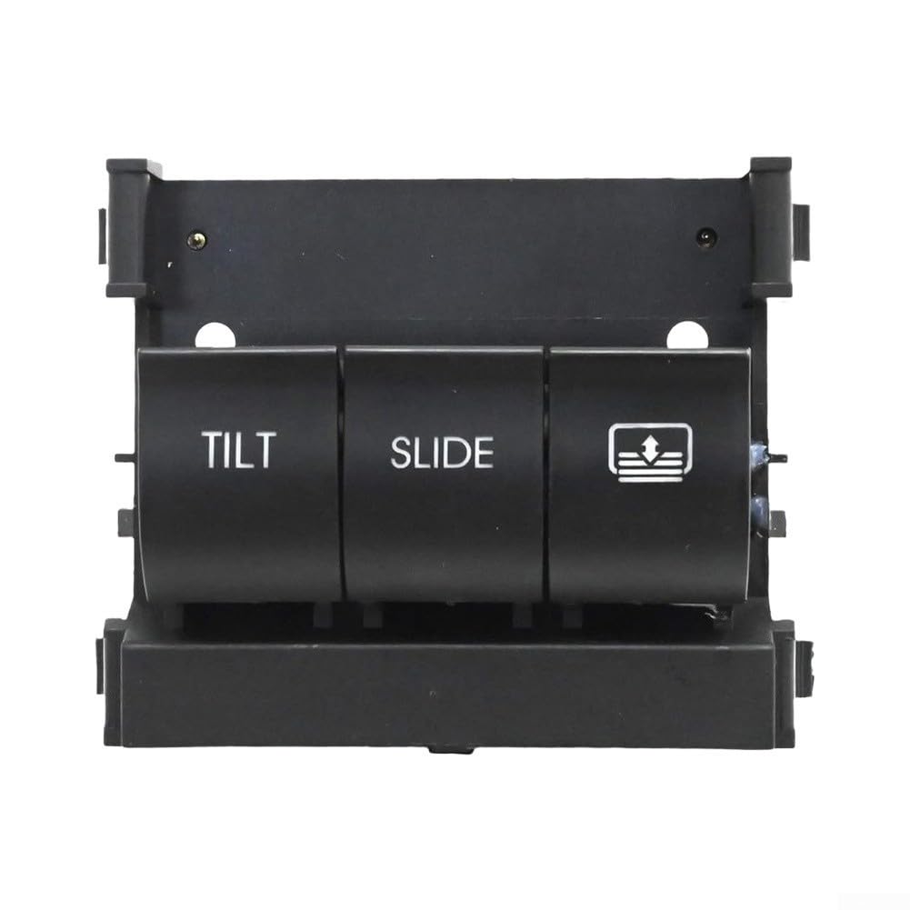 Botón Control para techo Solar Plástico ABS Negro 10x7cm Botón