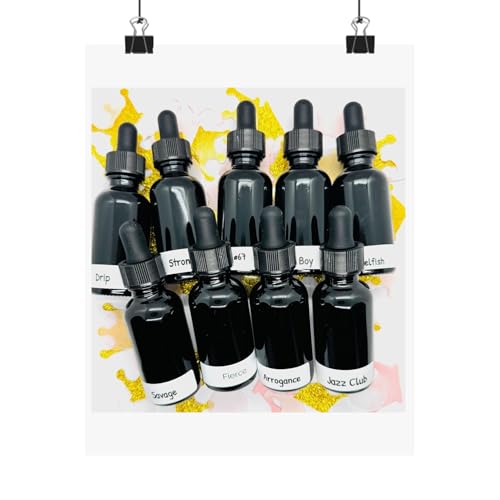 Pieces of Princess Dropper Bottle 5-1oz Cologne Oil Mystery Bundle - Men