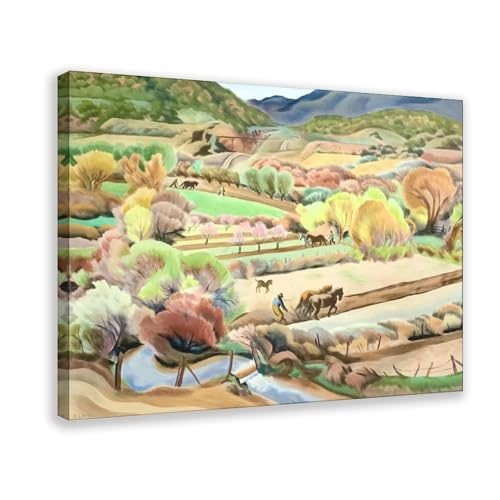 Impression sur toile Barbara Latham, tableau haut de gamme pour bureau chic