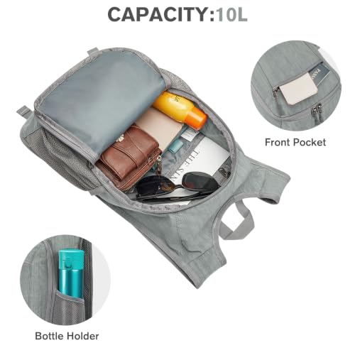 Image of G4Free 10L /15L Hiking Backpack Lightweight Packable Hiking Daypack Small Travel Outdoor Foldable Shoulder Bag