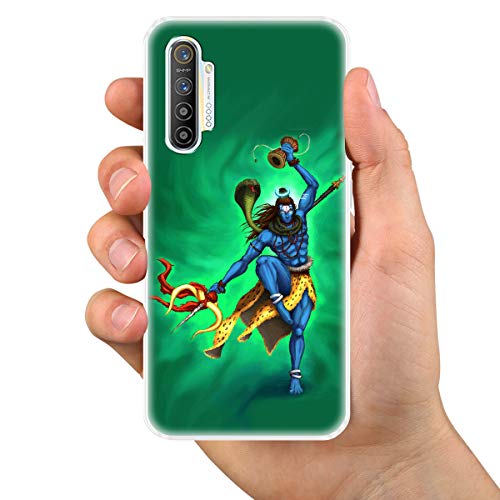 Image of Fashionury inchMAHADEV Designer Printed Shock Proof Soft Silicon Back Cover for Realme XT